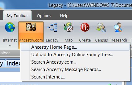 Legacy Family Tree sync