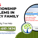Relationship Problems In Legacy Family Tree