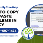How to Copy and Paste Problems in Legacy