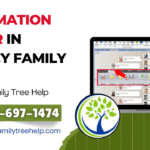 automation error in Legacy Family Tree