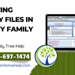 Splitting Family Files in Legacy